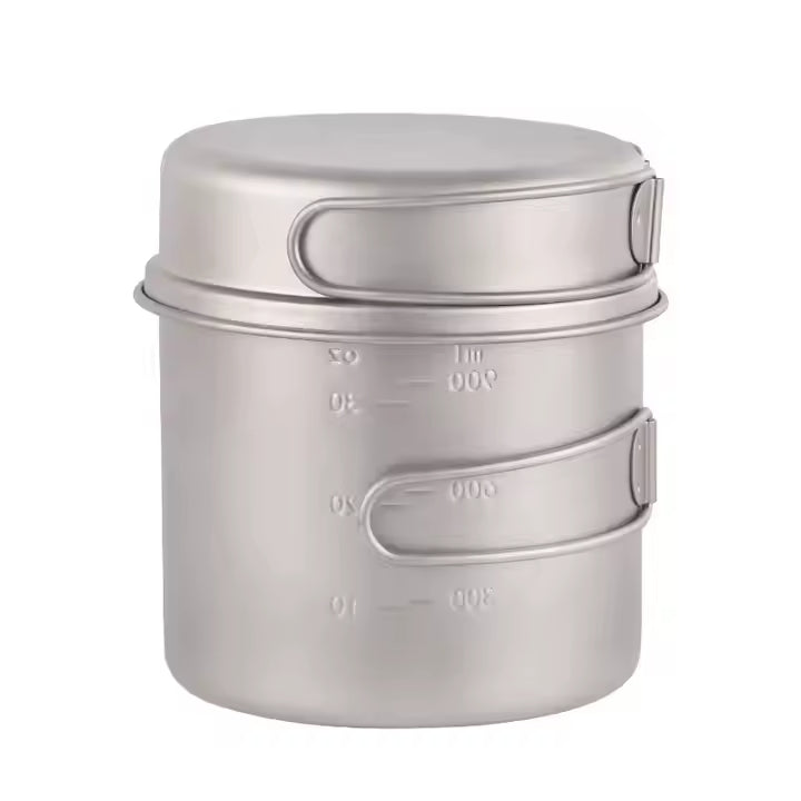 Ultralight Titanium Cookware Set