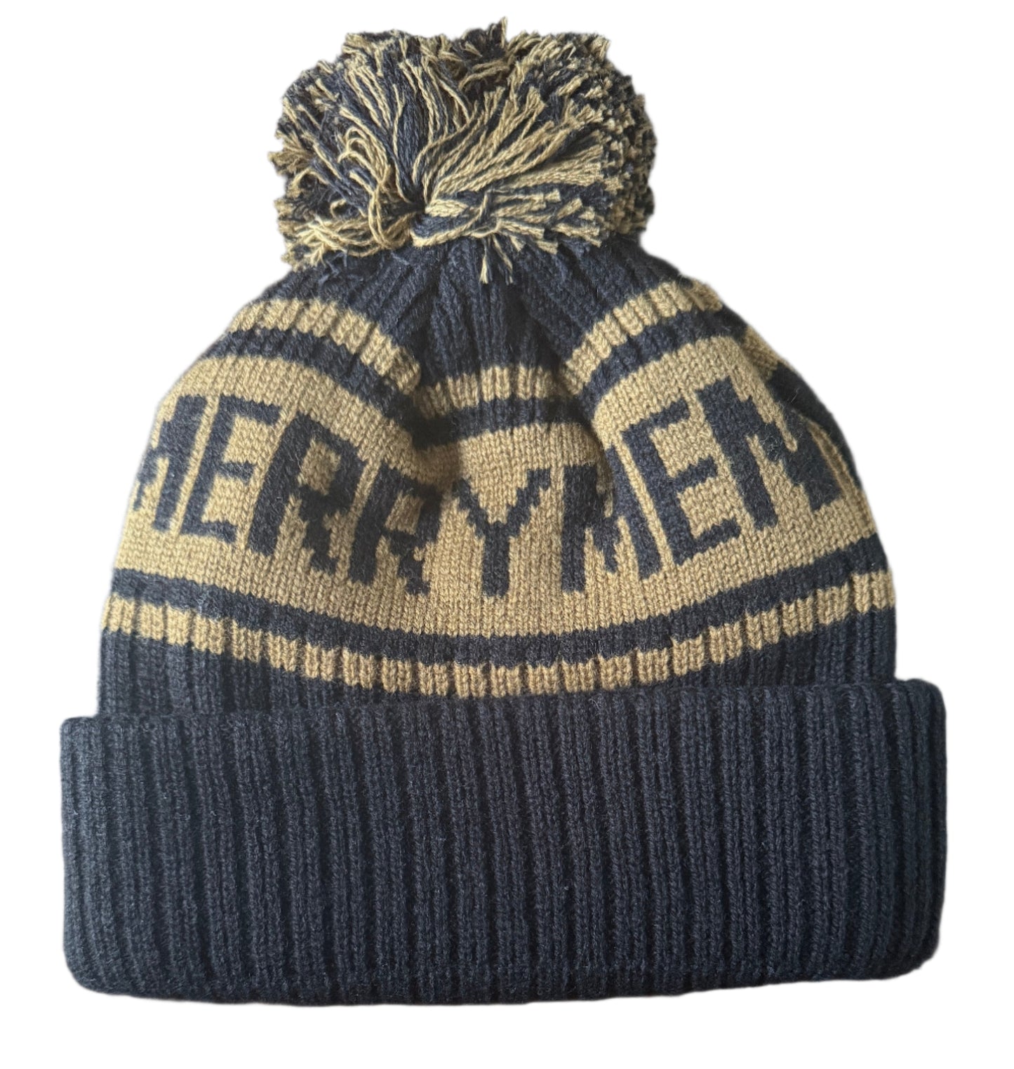 Youth Pom Beanie – 100% Wool for Young Explorers