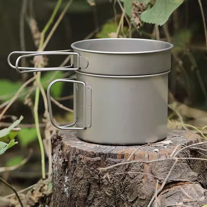 Ultralight Titanium Cookware Set