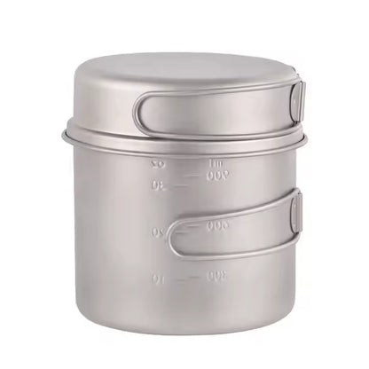 Ultralight Titanium Cookware Set