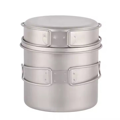 Ultralight Titanium Cookware Set