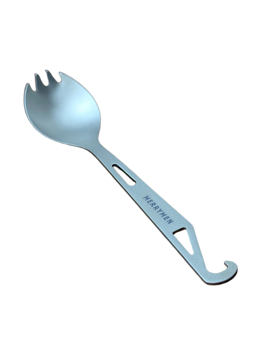 Merrymen Titanium Spork with Bottle Opener – Ultralight Adventure Tool