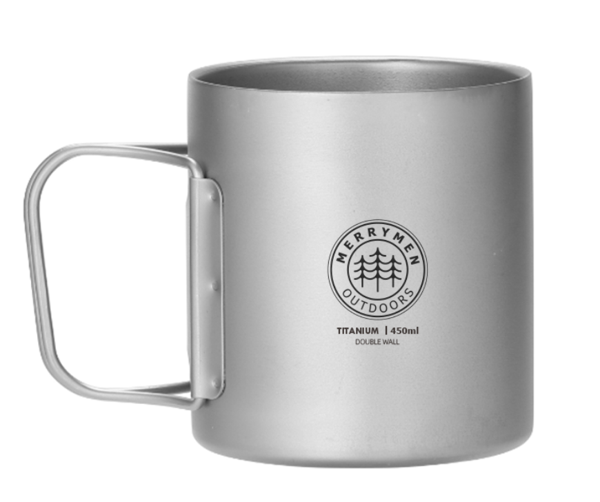 Titanium Double-Wall Mug 450ml – Merrymen Outdoors